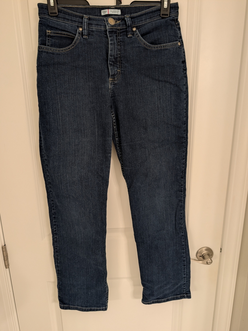 Riders by Lee Straight Leg Dark Blue Jeans